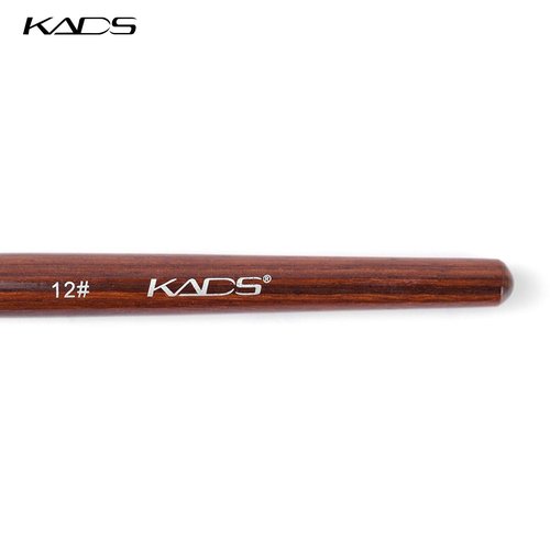 KADS Kolinsky Sable Pen Red Wood Acrylic Brush for Nail Art Nail Art Manicure Tool Acrylic Nail Brushes-12#