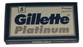 100 GILLÈTTE Platinum Double Edge Razor Blades Made in Russia