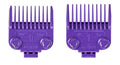 Andis 561002 OG Master Dual Magnet Attachment Clipper Guard Set, 2-Pack, Purple