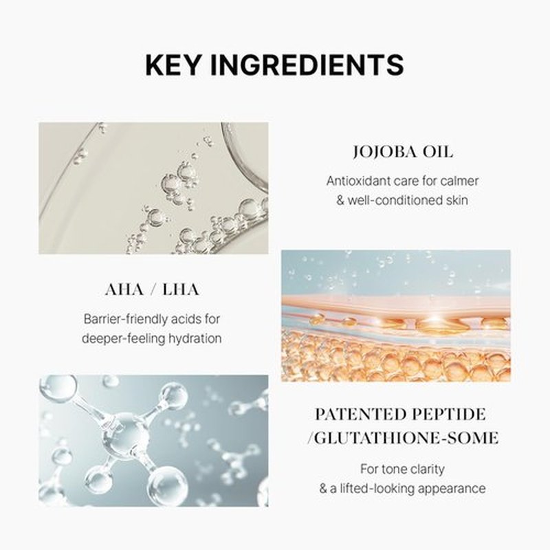 starlike Black Pore Vita Peptide Cleansing Oil I Jojoba 5%, AHA & LHA I Oil Cleanser for Face I Deep Cleansing Makeup Remover I Targets Clogging Blackheads I Korean Skincare I 6.76 Fl oz (200ml)