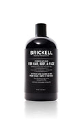 Brickell Men's 3-in-1 Body Wash Gel - Natural & Organic, 16 Ounce, Evergreen Scent