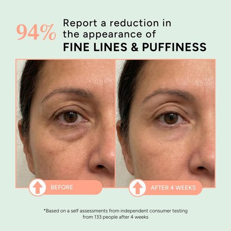 Eight Saints All-In Eye Cream - Natural Anti-Aging Treatment for Puffiness & Dark Circles | 0.5 Oz