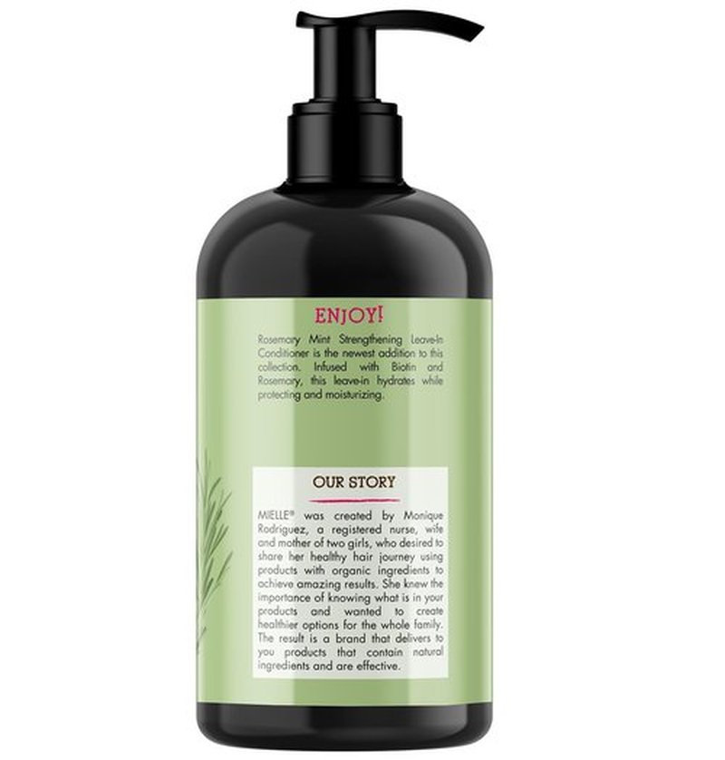 Mielle Organics Rosemary Mint Strengthening Hair Conditioner for Women & Men - Biotin Infused Detangling & Hydrating Conditioner to Increase Manageability & Support Longer, Healthier Strands, 20 oz