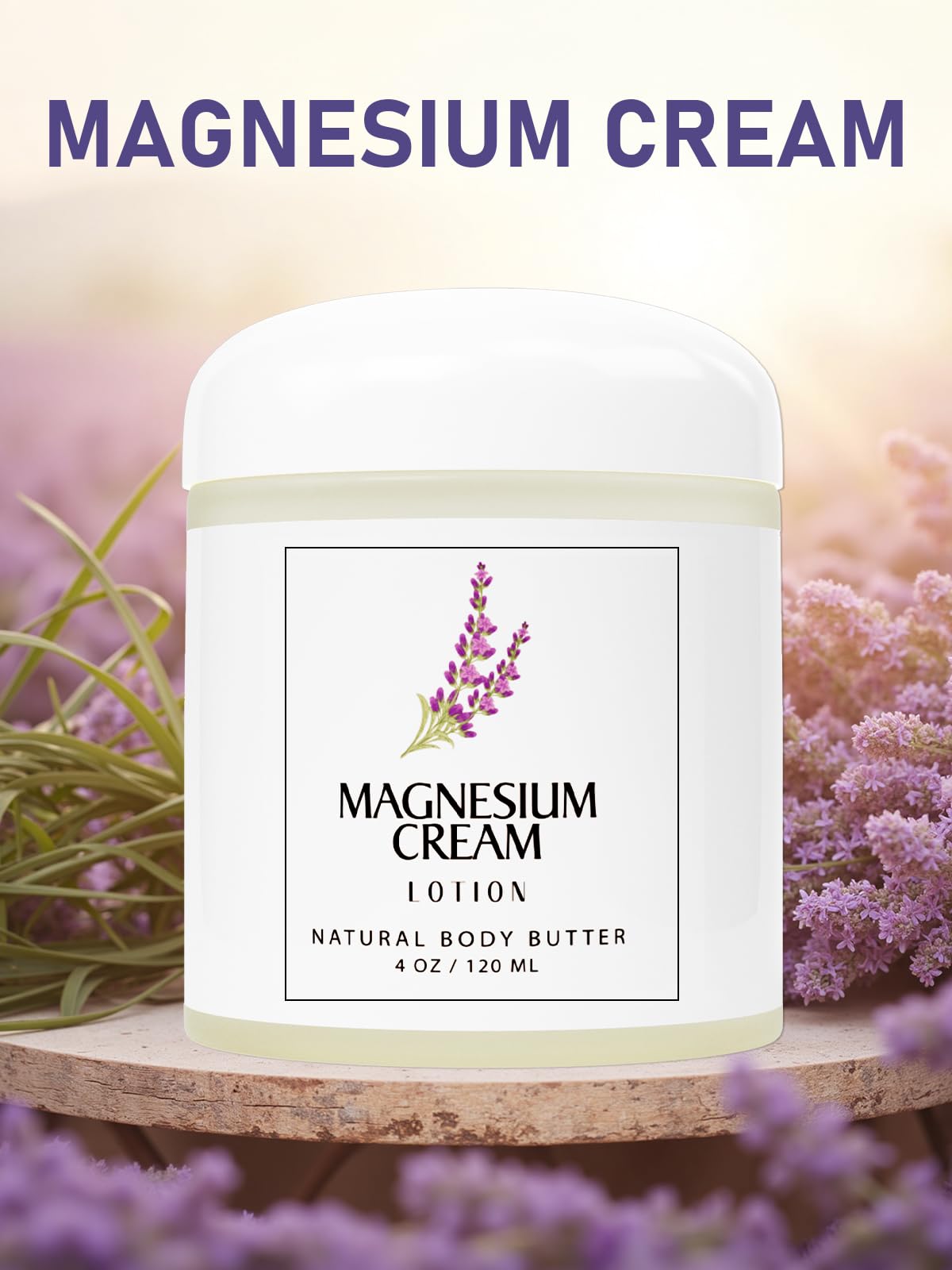 HUSPUR Magnesium Cream, Magnesium Lotion with Arnica, Soothing Relaxation with Natural Magnesium Ingredients Hydrating & Nourishing for Joints, Apply to Before Bed, 3 Packs