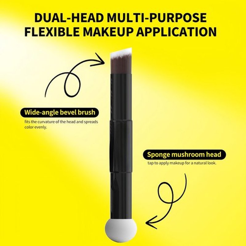 gowwim Root Touch up Powder, Instantly Gray Hair Cover up Hairline Powder for Women & Men Sweatproof Root Cover Up Long-Lasting for Thinning & Loss Hair, Medium Brown
