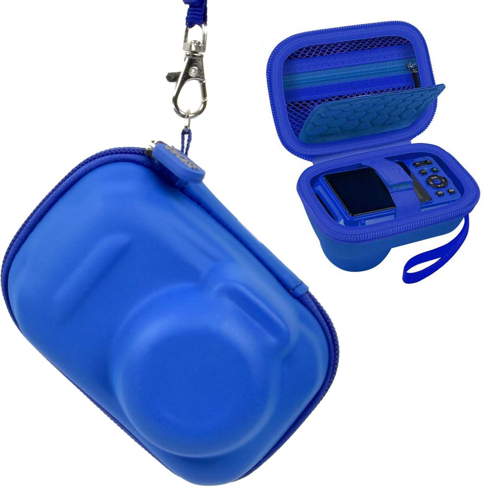 GWCASE Hard Travel Case Compatible with PIXPRO WPZ2 Rugged Water-tight Digital Camera and Accessories, Storage Organizer for SD Memory Card/Replacement Battery -(Box Only)