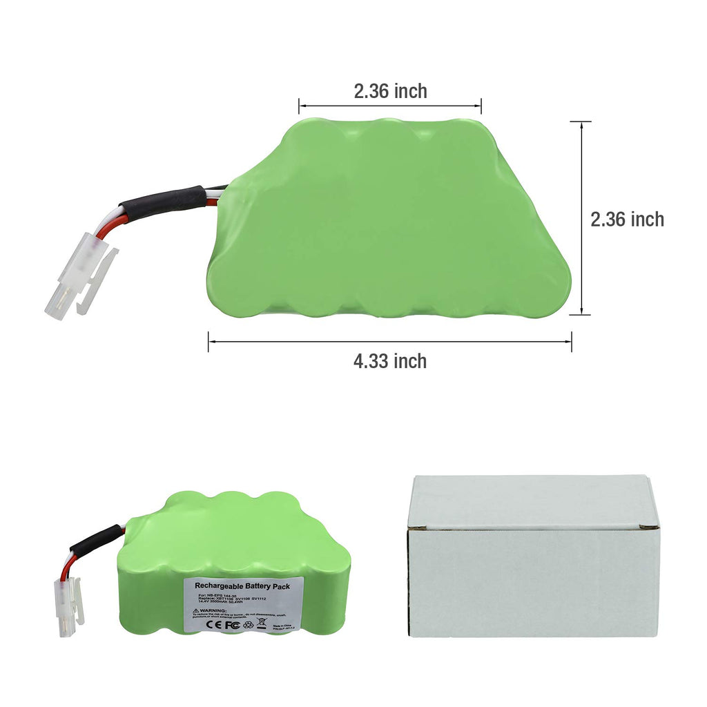 Dutyone 14.4V 3500mAh Replacement for Shark Vacuum Battery, Compatible with Shark Battery XBT1106 SV1106 SV1112 Freestyle Navigator Cordless Stick Vacuum XB1100 SV1100 SV1107 Ni-MH
