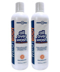 Fresh Body FB All Over Wash for Hair, Face & Body - Shampoo and Body Wash for Men & Women, Citrus Vanilla Grove Shower Gel, 10.8oz (2 Pack) Made without Alcohol, Sulfates, Dyes or Parabens