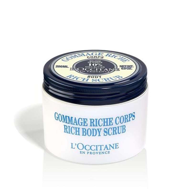 L'OCCITANE Ultra-Rich Body Scrub - Nourishing Exfoliant for Soft Skin | 6.9 oz