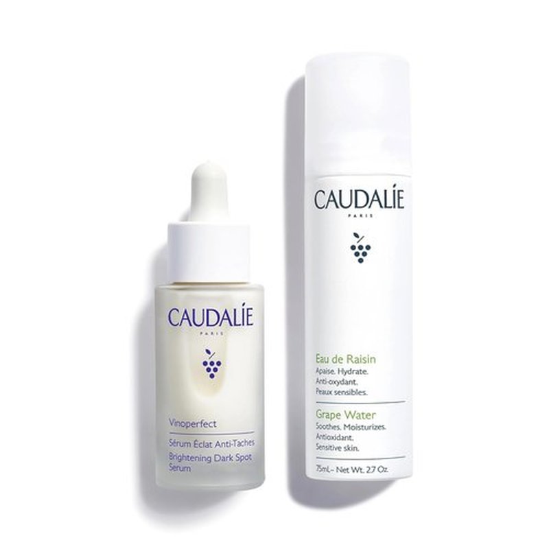 Caudalie Vinoperfect Brightening Dark Spot Serum | Travel Size Grape Water Face Mist
