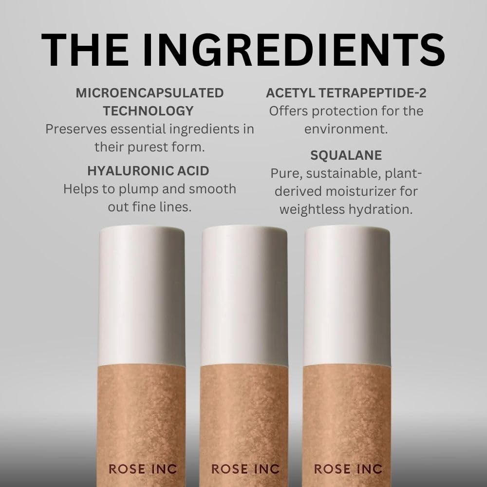ROSE INC Skin Enhance Non-Comedogenic Skin Tint Serum Foundation 60