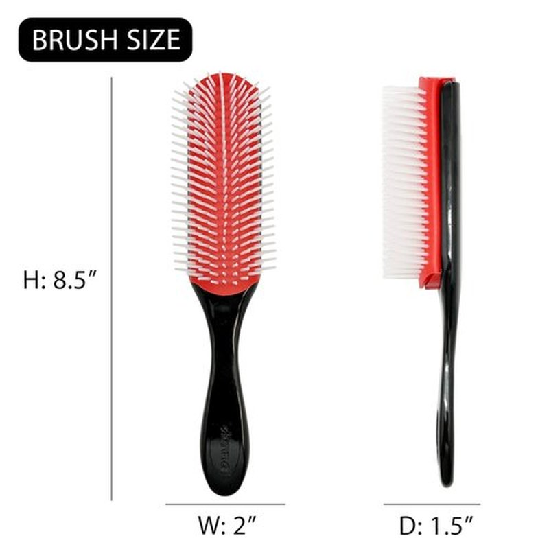 Donna Styling Brush - Large Blow Dry Brush for Curly & Straight Hair | Detangler & Wet Brush for Women