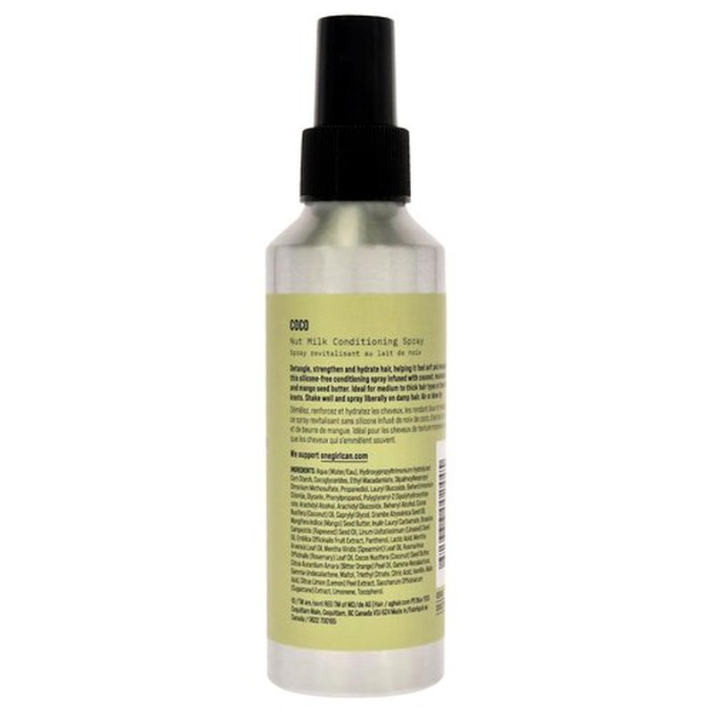 AG Care COCO Nut Milk Curl Conditioning Spray - Deep Conditioning Detangler with Coconut & Mango, 5 Fl Oz