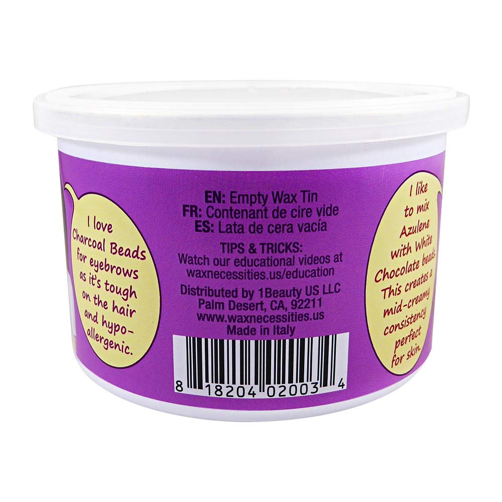 Wax Necessities Waxness Empty Refill Wax Can for Wax Beads 14 Ounces Size Fits Most Warmers