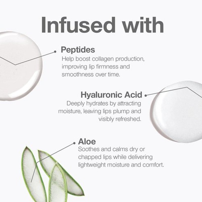Palladio Lip Glaze Serum - Hydrating Lip Gloss with Peptides & Hyaluronic Acid for Plump Lips | Vegan, Non-Sticky Finish (Blush Brulee)