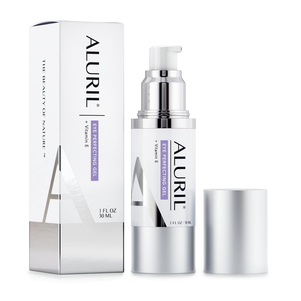 ALURIL Eye Perfecting Gel – Hydrating & Nourishing Targets Dark Circles, Depuff & Revitalize Under Eye Area, Enhanced with Vitamin E to Refresh Skin Tone & Texture, Suitable for All Skin Types 1 fl oz