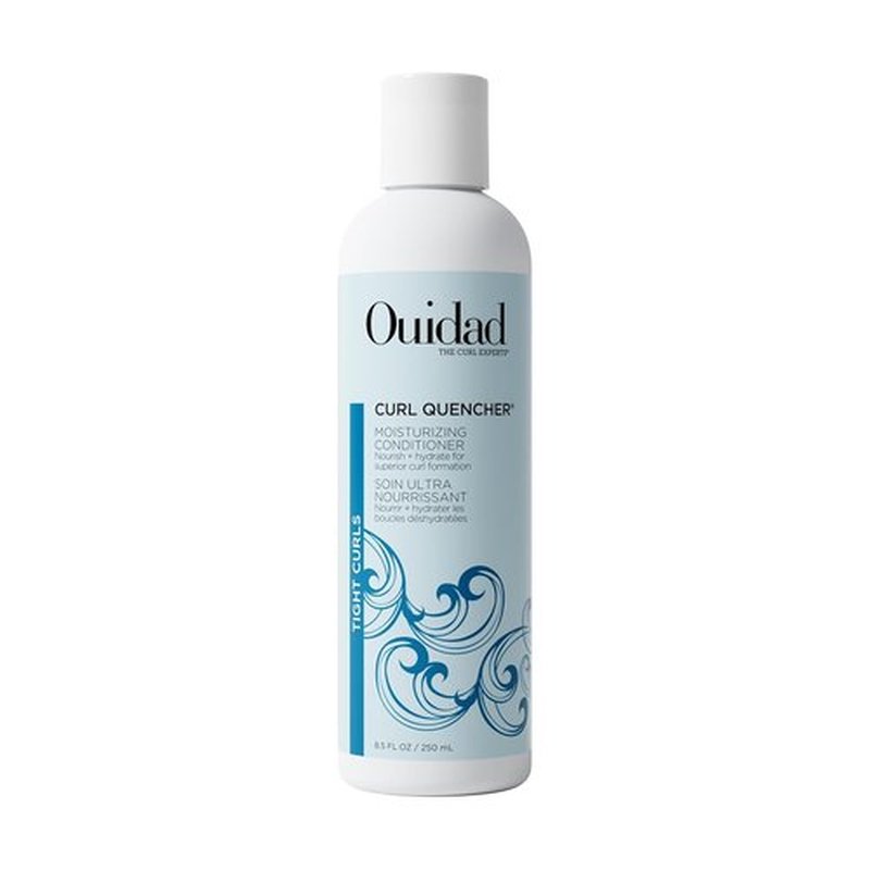 Ouidad Curl Quencher Bundle | Moisturizing Shampoo, Conditioner & Curl Cream - 8.5 fl oz Each, Vegan, Color-Safe, Frizz Control