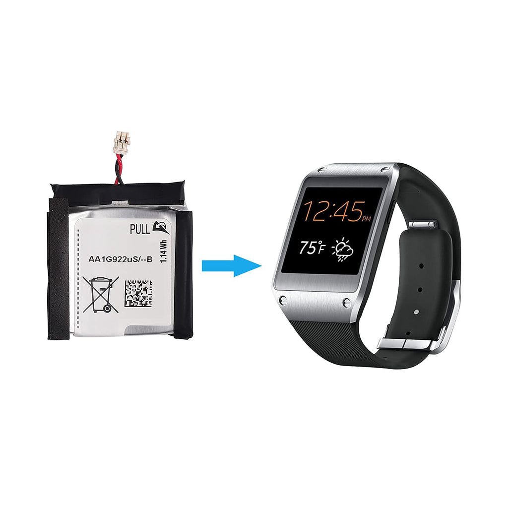 Duotipa Battery EB-BR750ABE Compatible with Galaxy Gear S R750 SM-R750