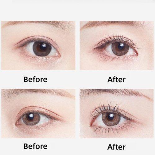 Skiennix Black Mascara - Comb Brush for Defined, Volume & Lengthening Lashes | Smudge-Proof, Waterproof