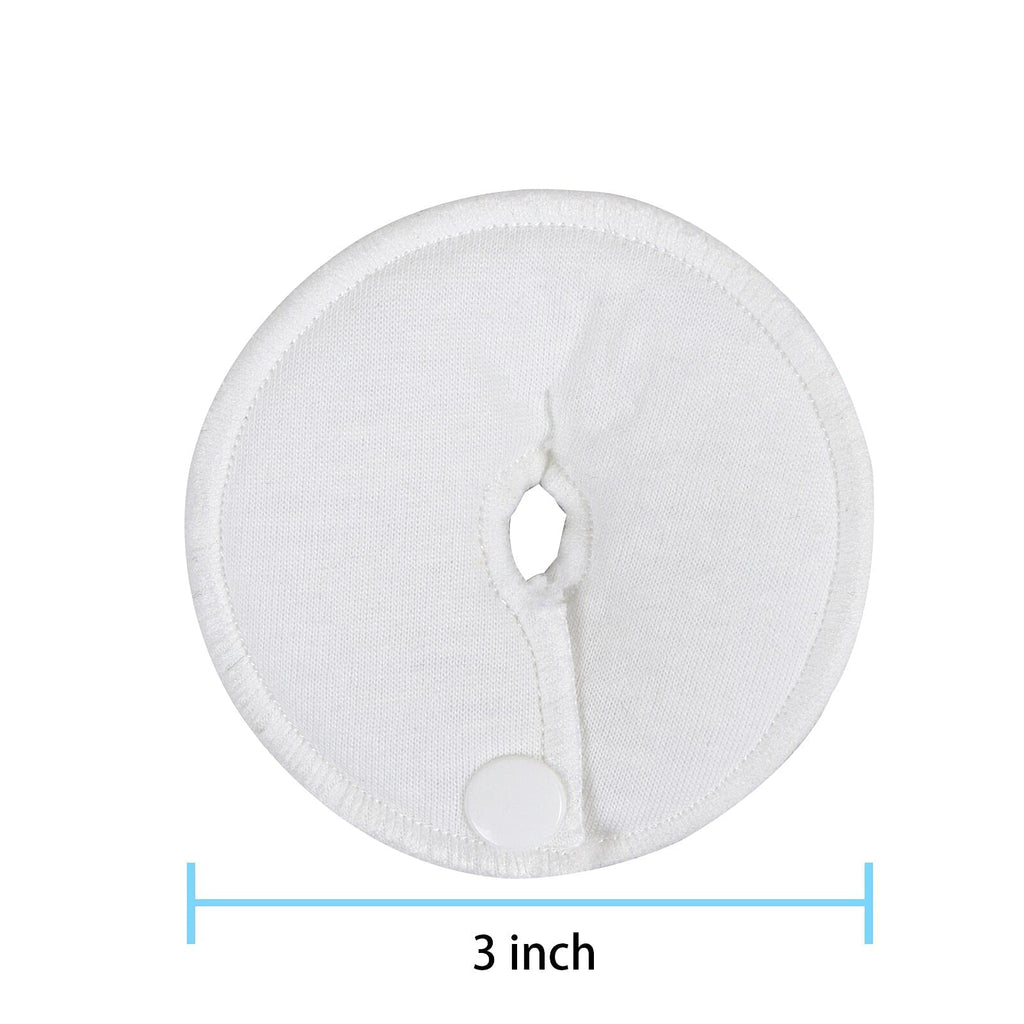 Feeding Tube Pads G Tube Covers Gtube Pads Button Pads Holder,Peritoneal Abdominal Dialysis Peg Tube Supplies Feeding Tube Supplies for Nursing Care, 12 Pack (Round)