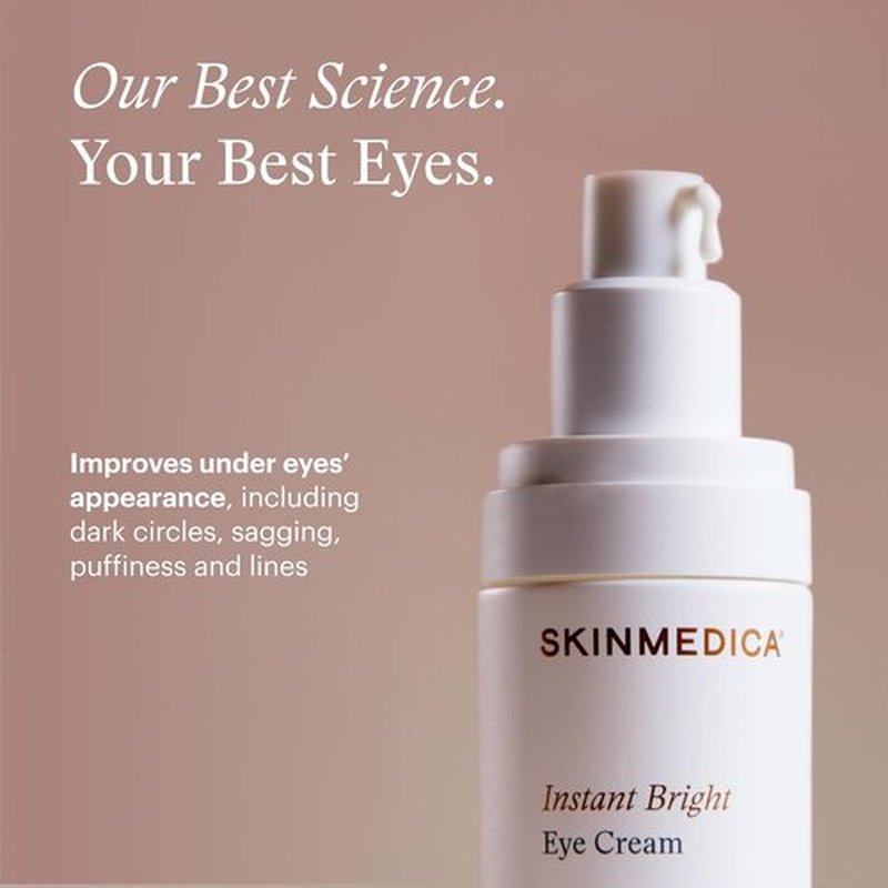 SkinMedica Instant Bright Eye Cream - Age-Defying Formula for Dark Circles, Puffiness & Lines