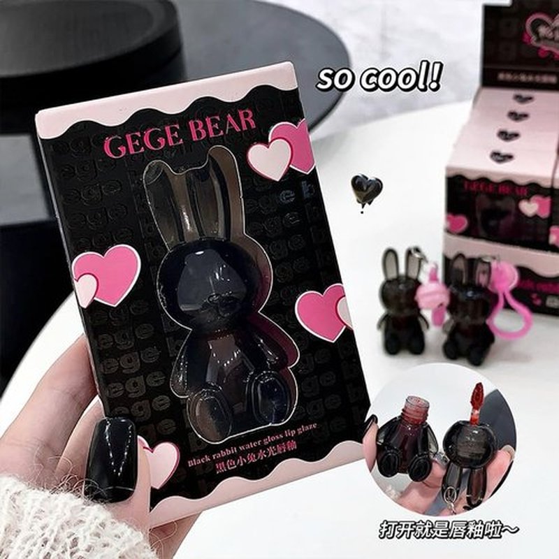 Petansy Rabbit Jelly Lip Gloss Set - Moisturizing, Hydrating, Non-Stick | Plumping Lip Tint & Balm