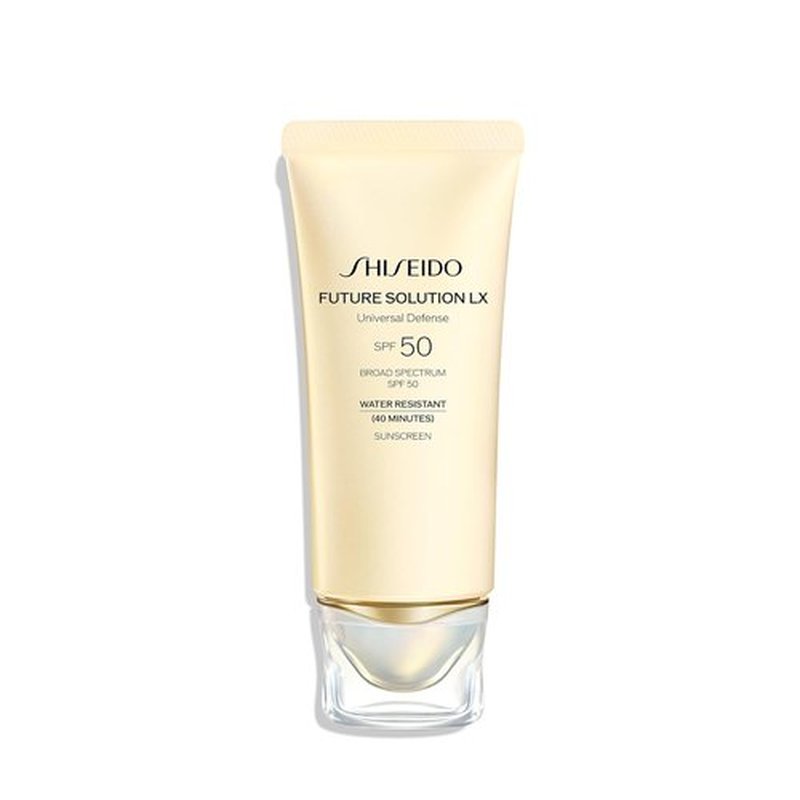 Shiseido Future Solution LX SPF 50 - Anti-Aging Hydrating Sunscreen Cream - Dewy Finish - 50 mL