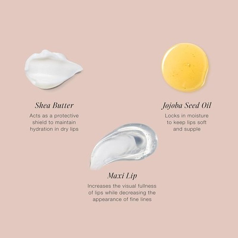 Jouer Essential Lip Enhancer Shine Balm - Tinted Moisturizing Lip Balm for Plumpness - Jojoba Oil & Maxi Lip Formula, Naturel