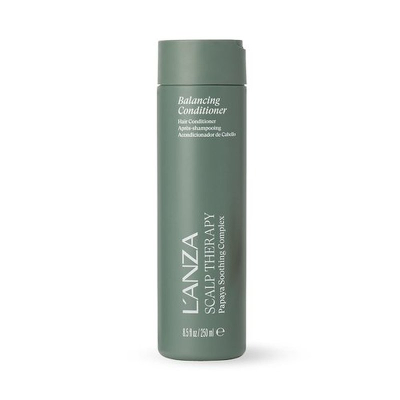 L'ANZA Scalp Therapy Balancing Conditioner - Soothes Oily Hair & Sensitive Scalps | Moisturizing, Color Safe, 10.1 Fl Oz