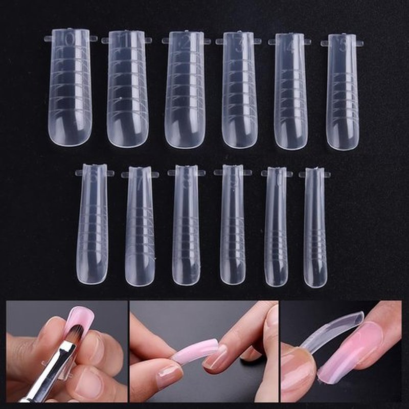 SUTOKAKA Poly Gel Nail Kit, 3 Colors White Nude Pink with Slip Solution Dual Nail Forms Dual-Ended Brush, Builder Gel Enhancement Starter Kit for Manicure DIY Salon Home Use