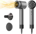 Dreame Glory Mix High-Speed Hair Dryer - Dual Voltage, 3 Magnetic Nozzles, Lightweight Black Design