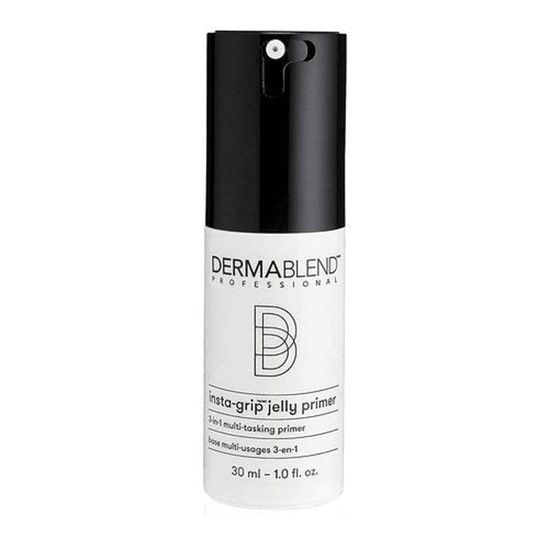 Dermablend Insta-Grip Jelly Primer - Silicone-Free Face Primer for Dry Skin | 24HR Pore Minimizing, 1.0 Fl Oz