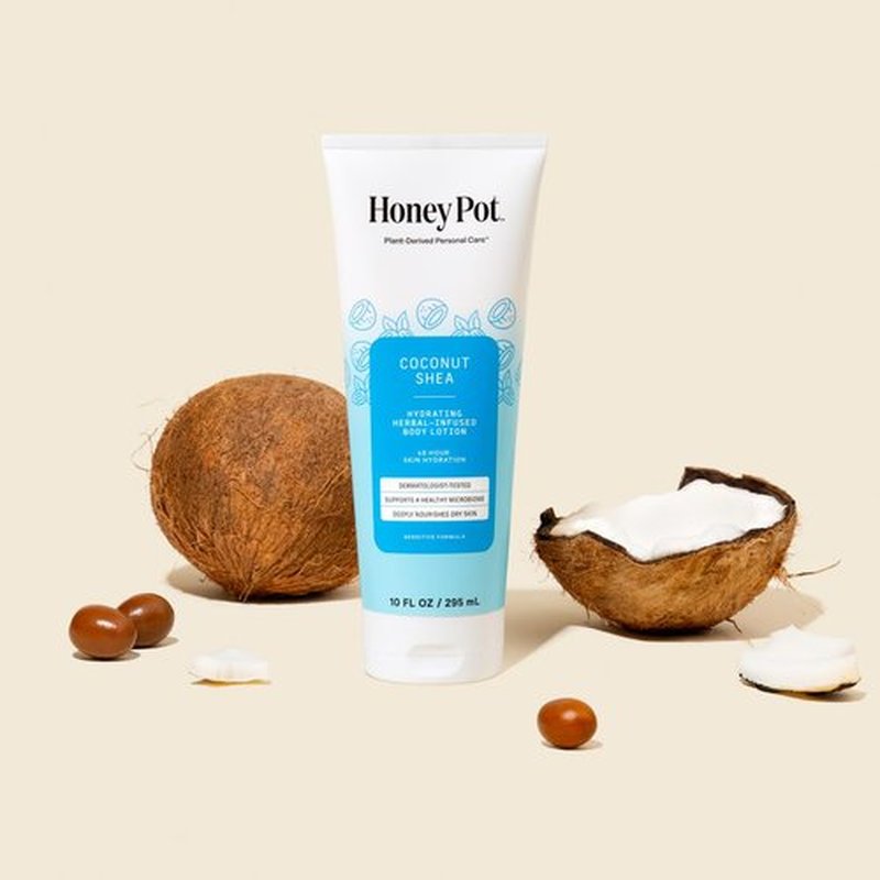 The Honey Pot Company - Coconut Shea Hydrating Herbal-Infused Body Lotion