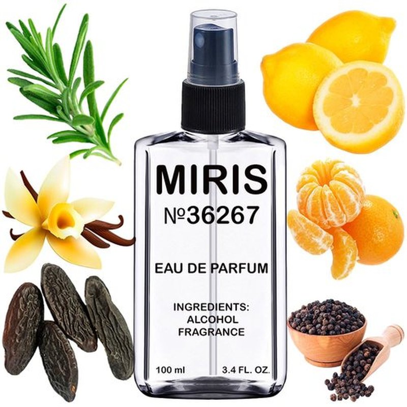 MIRIS No. 36267 | Eros Flam Inspired Long-Lasting Eau de Parfum for Men - 3.4 Fl Oz / 100 ml