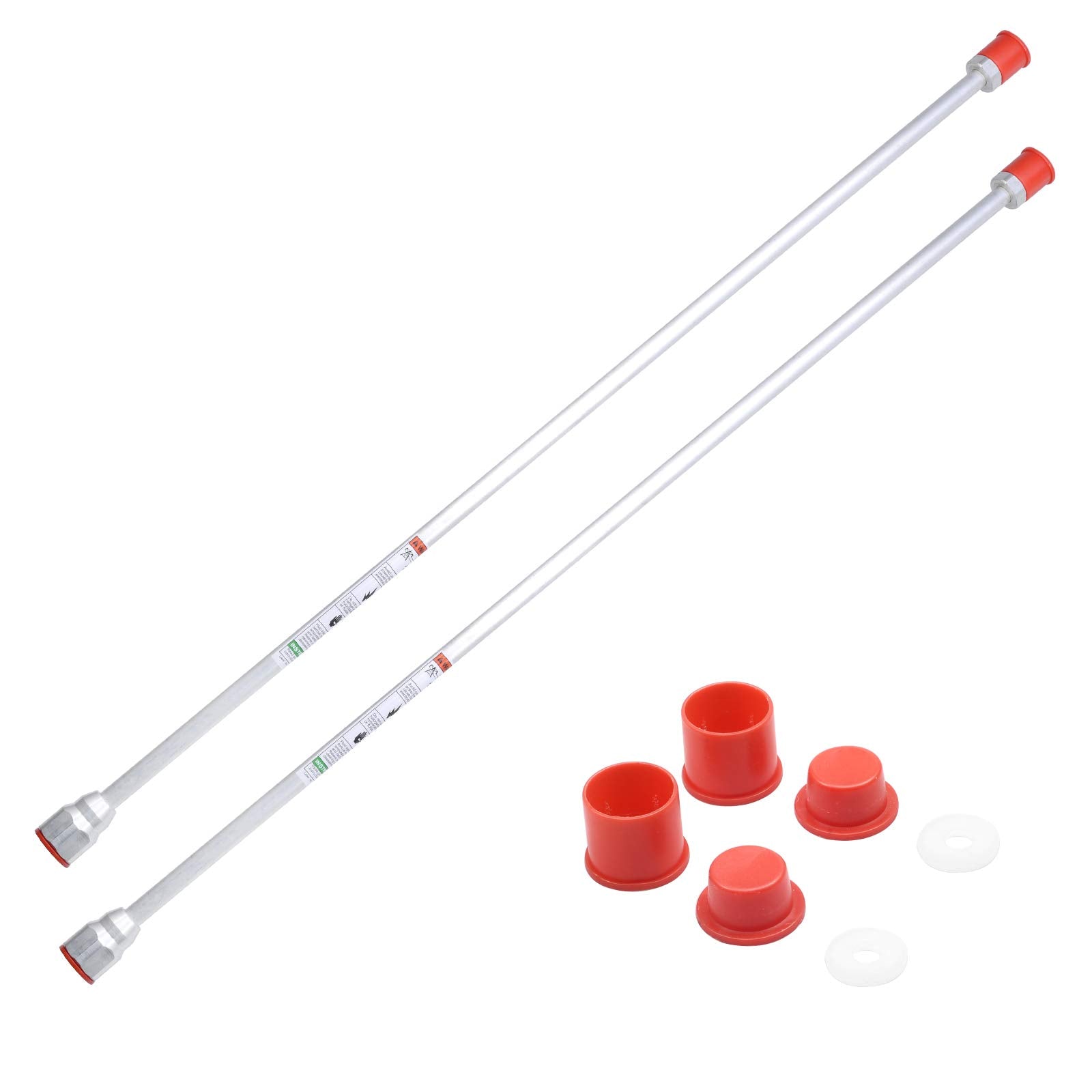 SETROVIC Airless Paint Sprayer Spray Gun Tip Extension Pole Rod (29.95 Inch, 2 PCs)