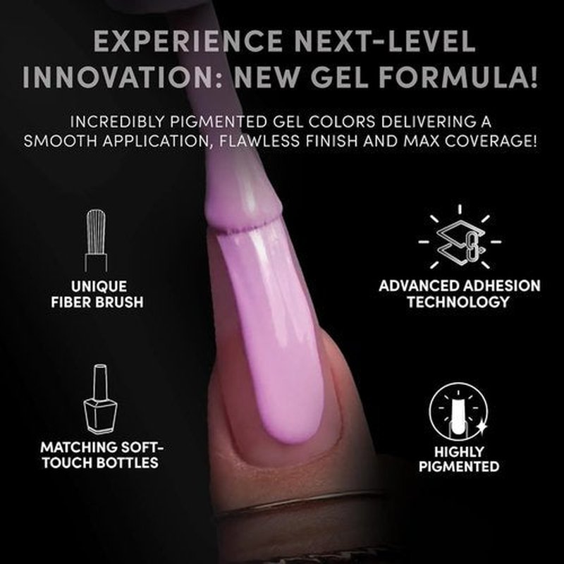 Chaun Legend UV LED Gel Nail Polish 0.5 Ounce Long Lasting, Bubble Free, Quick Dry High Shine, Kiss My Cheeks LG5089 (warm pink)
