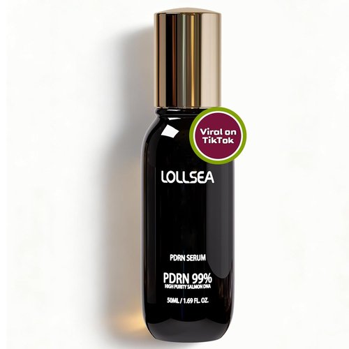 PDRN Serum - 99% Pure Salmon DNA Anti-Aging & Hydrating Glow Serum | 50ml for Firmness & Elasticity