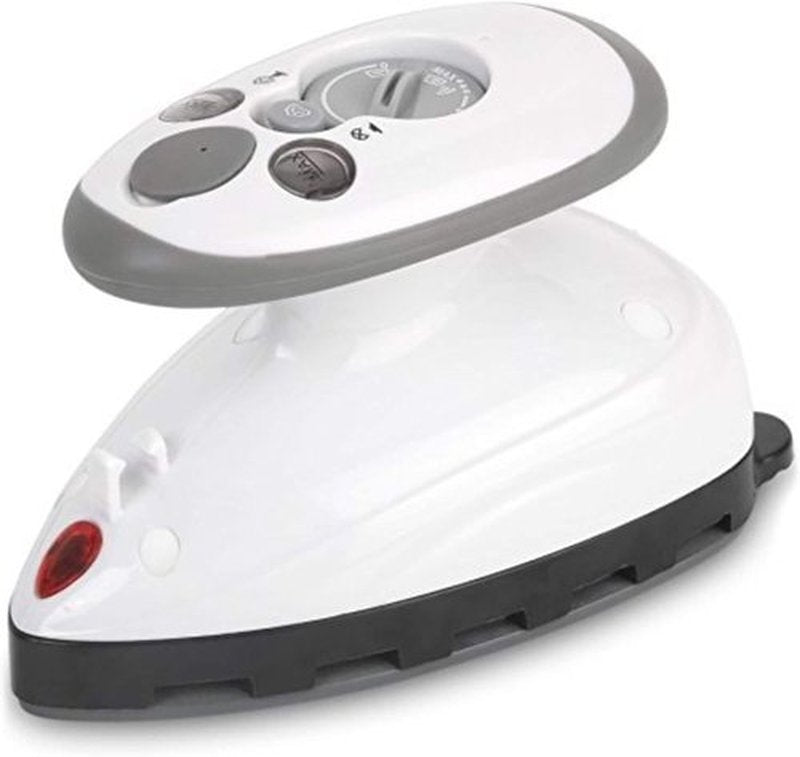 Ivation Mini Travel Iron - Dual Voltage Compact Design with Non-Stick Ceramic Soleplate | Heats in 15 Seconds