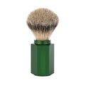 MÜHLE Hexagon Silvertip Fiber Luxurious Natural Grooming Shaving Brush