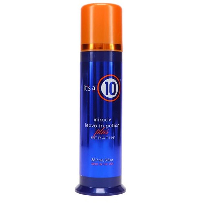 It's a 10 Haircare Miracle Leave-In Potion with Keratin - 3 Fl. Oz. for Smooth, Healthy Hair