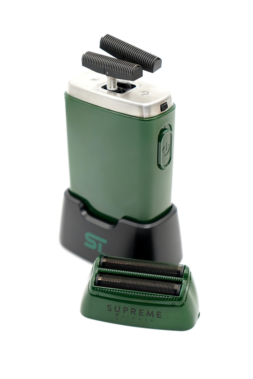Supreme Trimmer Crunch STF602 – Waterproof Double Foil Shaver for Men | 150 Min Runtime, Wet/Dry Cordless & Corded Electric Razor | Hypoallergenic Foils for Face, Head & Stubble