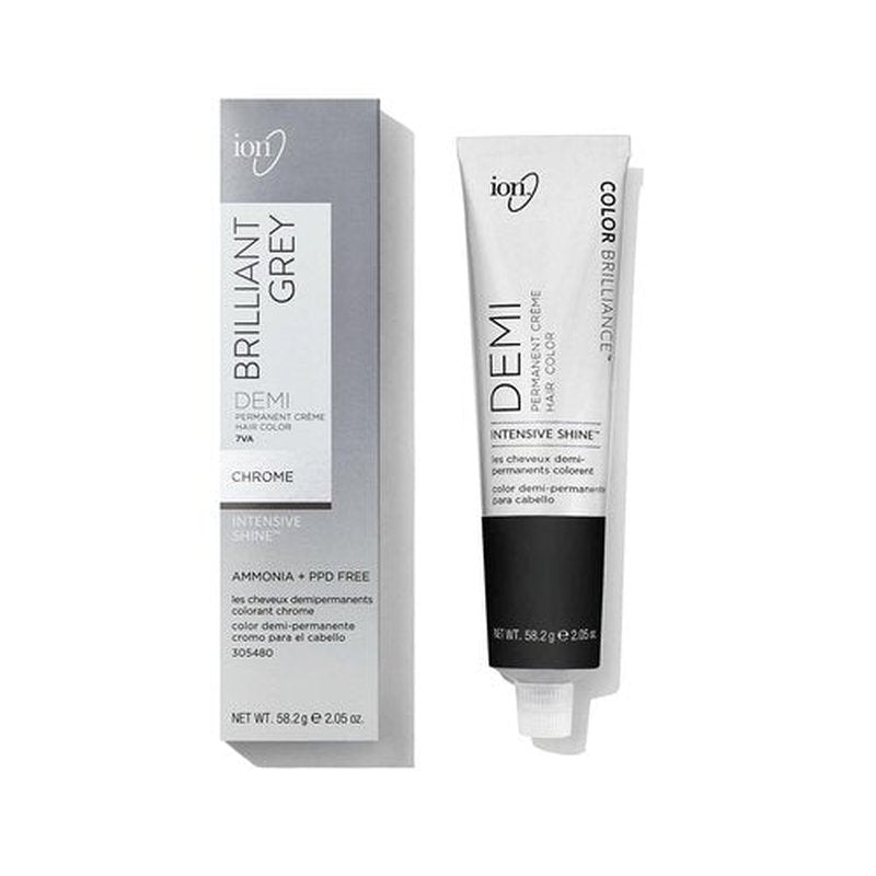 Skiennix Ion Chrome Demi-Permanent Hair Color - Vibrant Chrome Shade for Lasting Shine