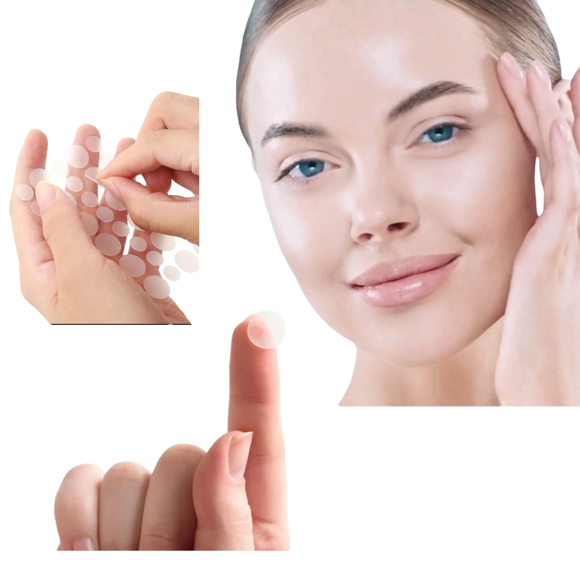 kisskin ZitZap Pimple/Acne Patches For Face And Skin, Hydrocolloid Patches With Salicylic Acid And Tea Tree Oil For Covering Zits And Blemishes.