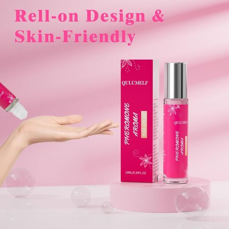 QULUMELF Pheromone Perfume for Women - Long-Lasting Fruity Fragrance | Portable Roller Ball Design