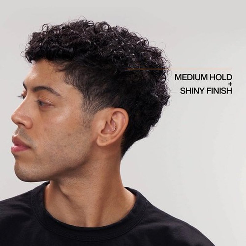 Redken Brews Holding Gel For Men - Medium Hold, Flake-Free Styling & Shine For All Hair Types