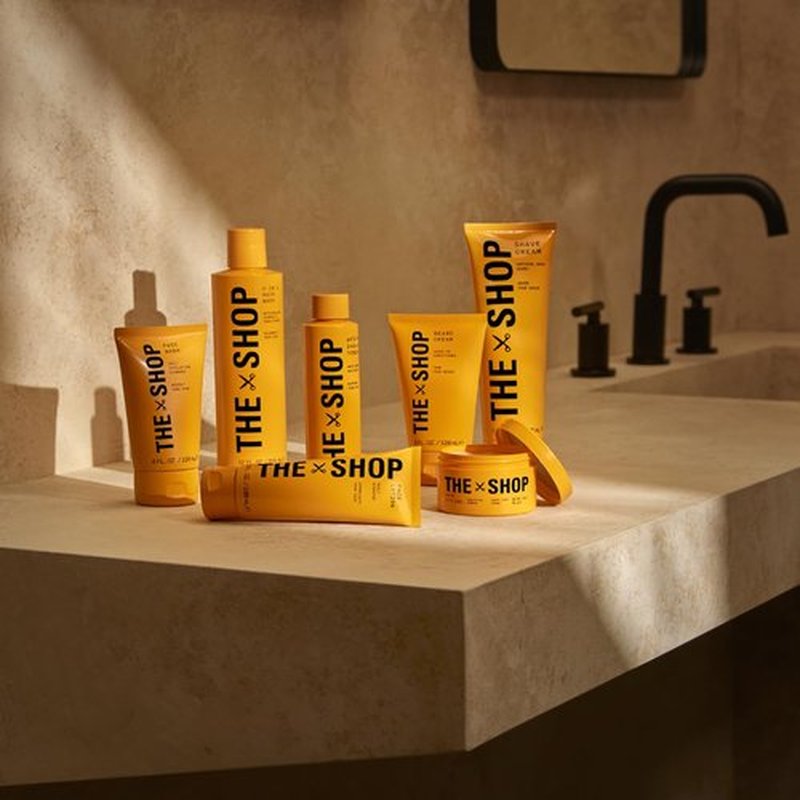 The Shop by LeBron James Men's 2-in-1 Moisturizing Hair Wash, Shampoo & Conditioner with Coconut-Derived Cleansers, Hydrates Hair & Scalp, Smoothes & Shines, Refreshing Eucalyptus Scent, 12 Fl Oz