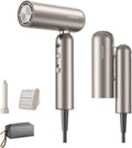 Dreame Pocket Hair Dryer - Ultra Lightweight & Portable Blow Dryer with Fast Drying, 2 Attachments | Low Noise, 300M Negative Ions