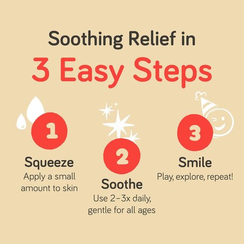Boo Boo Gel for Kids I Gentle Hypochlorous Acid Skin Relief | Non-Stinging Cleaning Gel for Cuts, Scrapes, Bug Bites, Rashes & Minor Burns | Safe for All Ages, Alcohol-Free, Fast Soothing Care