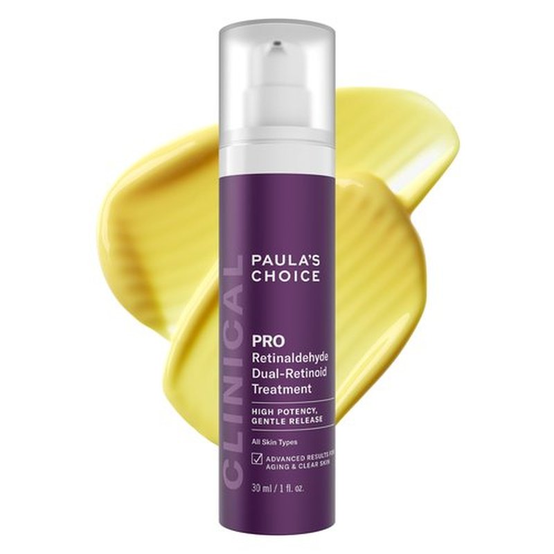 Paula’s Choice Pro Retinaldehyde Dual-Retinoid Face Serum Advanced Treatment, High Potency Anti-Aging Serum for Face, Breakout-Prone Skin, Radiance & Rough, Bumpy Texture, Fragrance-Free, 1 fl oz