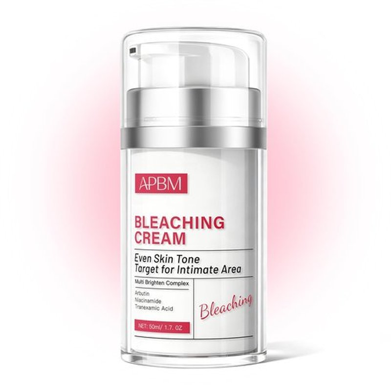 APBM Skin Lightening Cream for Intimate Area with Niacinamide, Arbutin, Tranexamic Acid and Vitamin C, Even Skin Tone for Body, Underarm, Knees, Elbows, Inner Thigh, Bikini Areas, 1.7 fl.oz